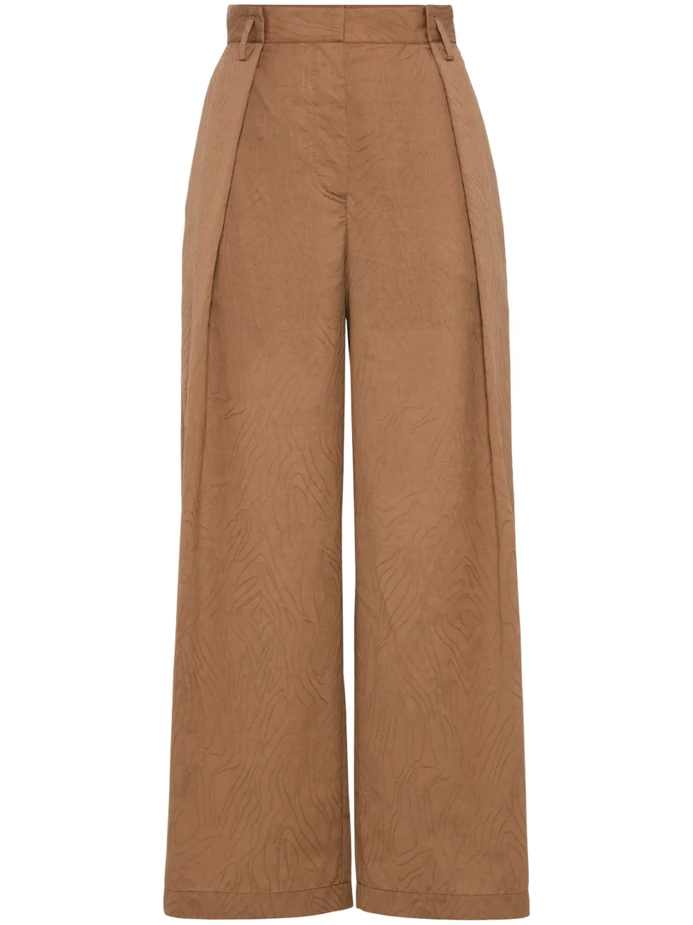 Brunello Cucinelli Cropped broek Bruin