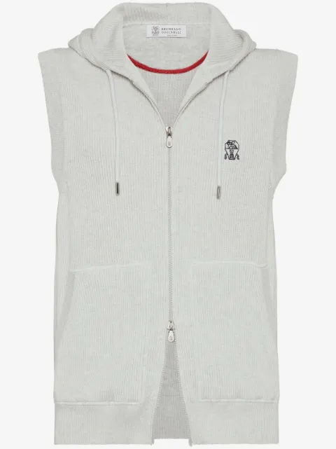 Brunello Cucinelli pull à design sans manches