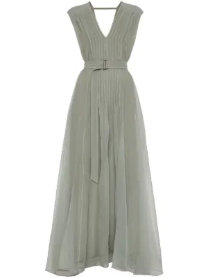 【ブルネロクチネリ】 Dresses - Evening Dresses ワンピース Karsyn Stunning One Shoulder Slit Satin Occasion Dresses