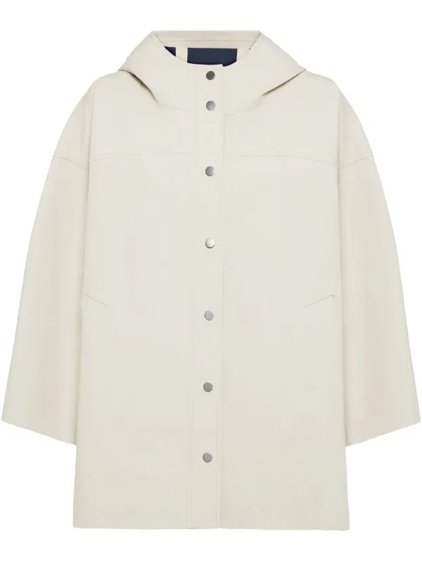 Brunello Cucinelli Cape-sleeves Jacket in Neutrals