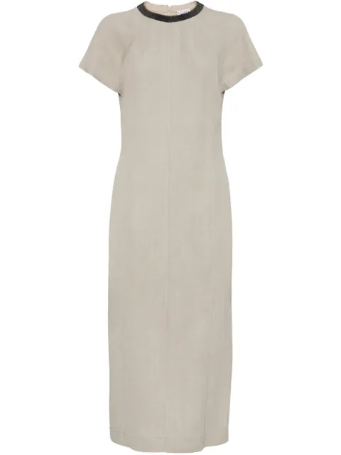 Brunello Cucinelli Monili-embellished dress
