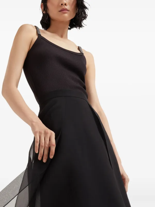 Brunello Cucinelli タンクトップ | ブラック | FARFETCH JP