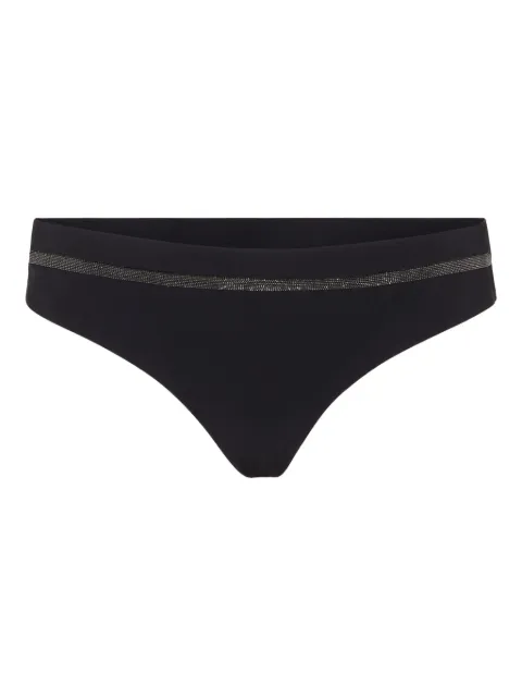 Brunello Cucinelli bikini bottom con detalle de cadena Monili