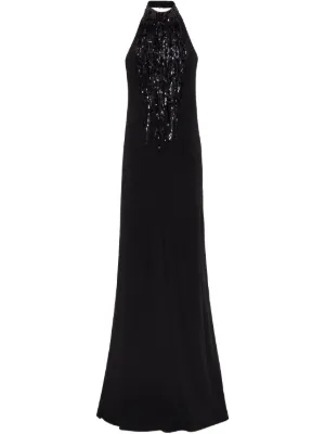 【ブルネロクチネリ】 Dresses - Evening Dresses ワンピース ethereal-crystal-one-shoulder-