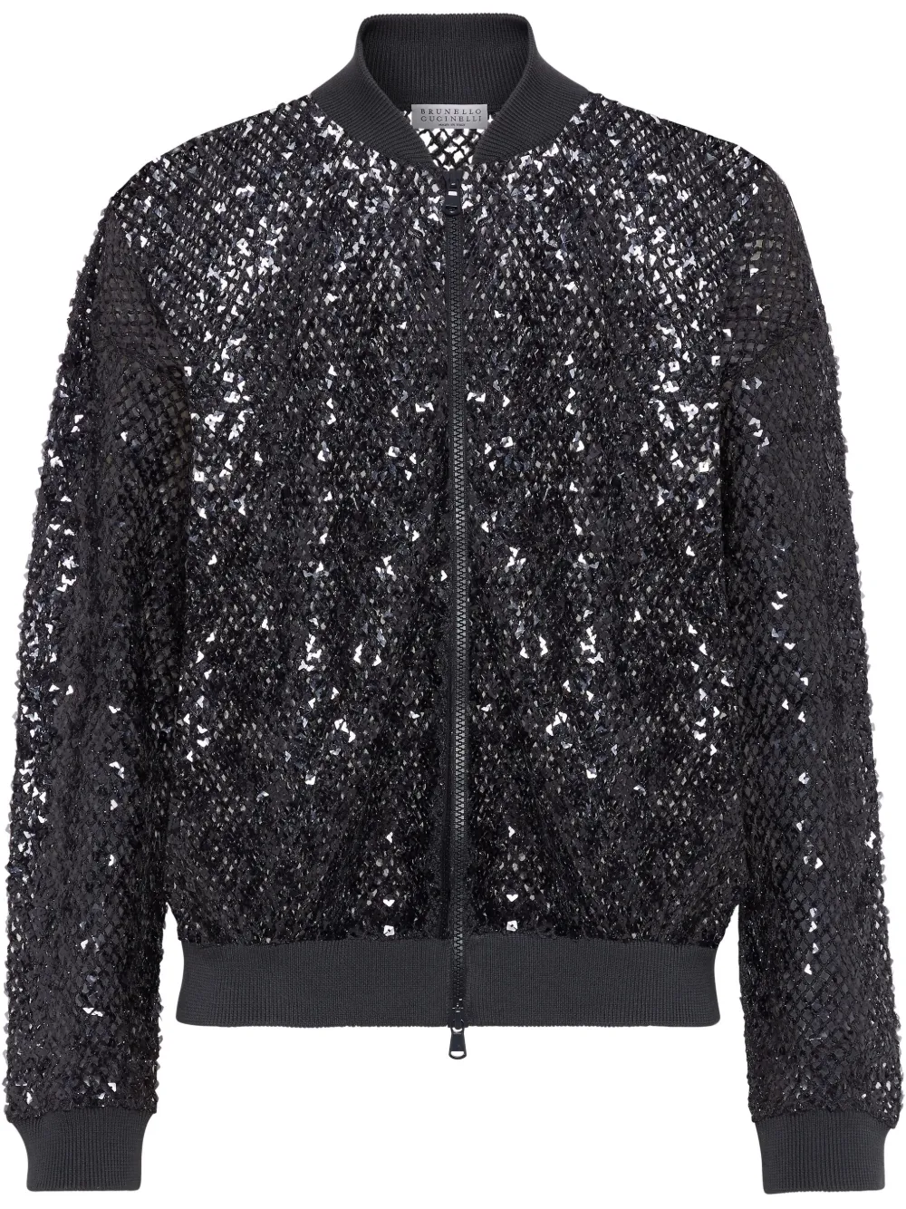 Brunello Cucinelli sequinned jacket | Blue | Image 1