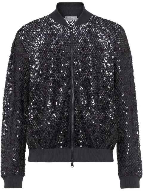 Brunello Cucinelli sequinned jacket