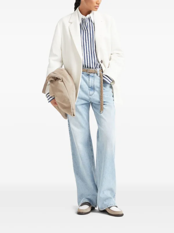 デニム・ジーパン BRUNELLO CUCINELLI Woman Jeans Denim MA095P5565 C9009 BRUNELLO CUCINELLI: Jeans woman - Denim | Brunello Cucinelli