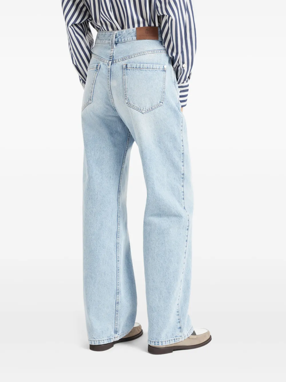 Brunello Cucinelli Contemporary jeans Blauw