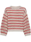 Brunello Cucinelli Dazzling Net sweater - Neutrals