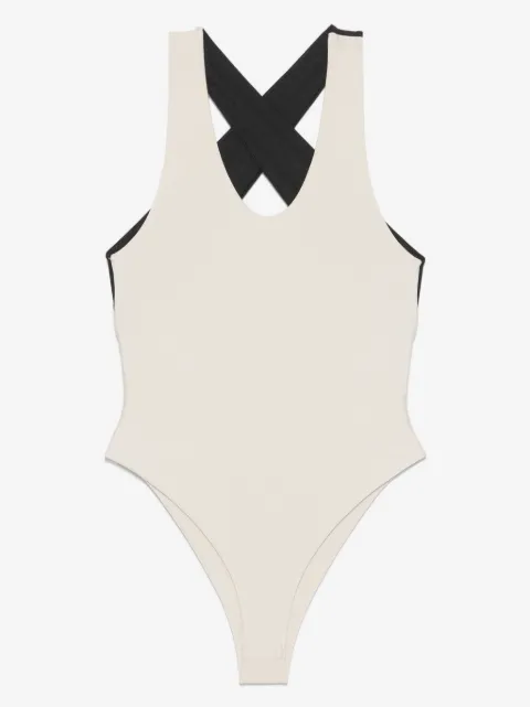 Forte Forte crossover-strap bodysuit