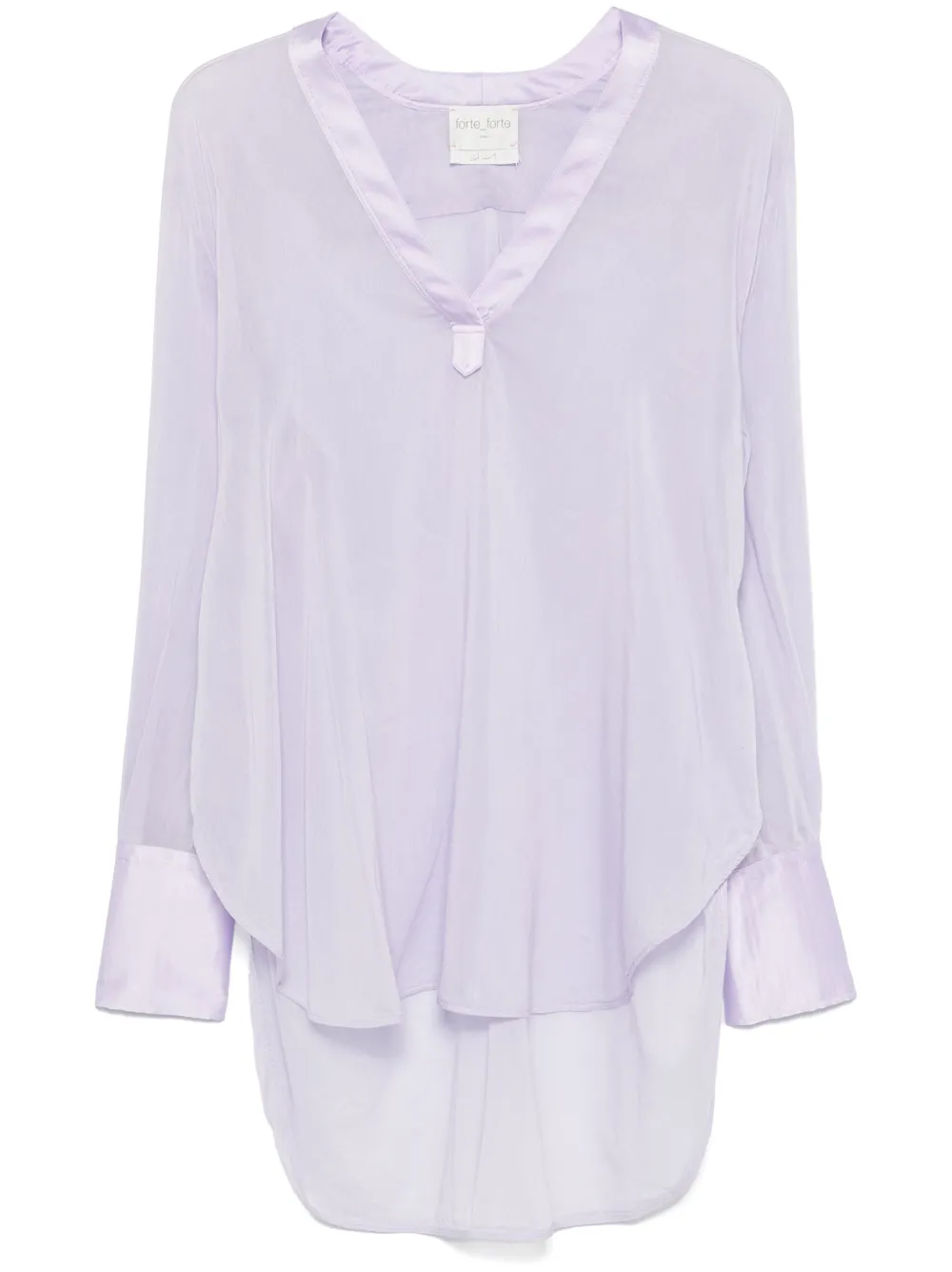 semi-sheer tunic