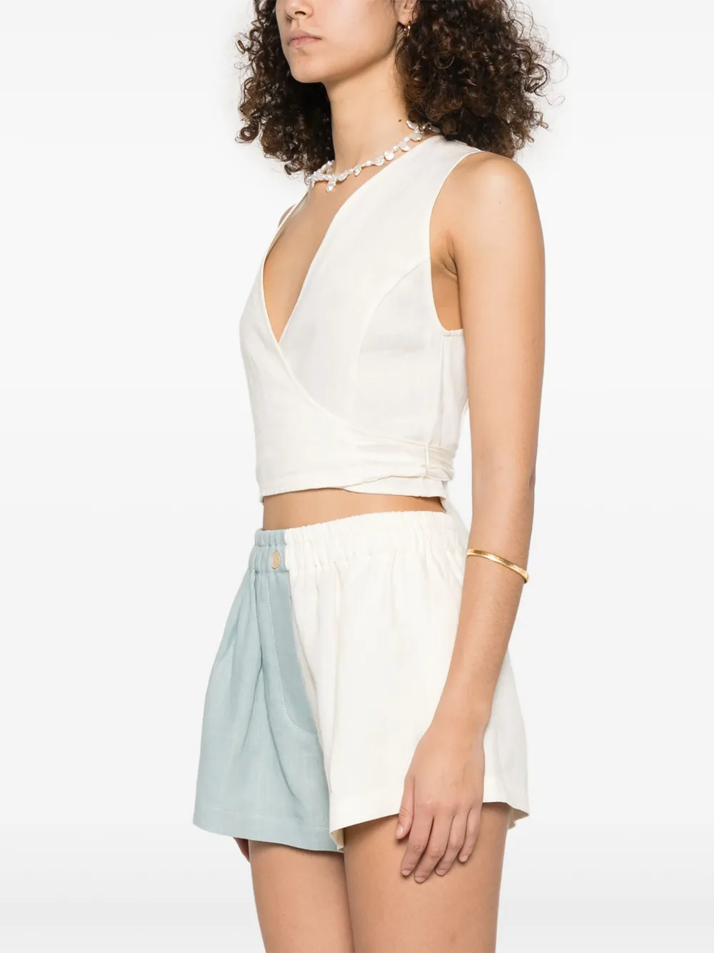 FORTE FORTE WRAP-DESIGN TOP