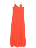 Forte Forte silk maxi dress - Orange