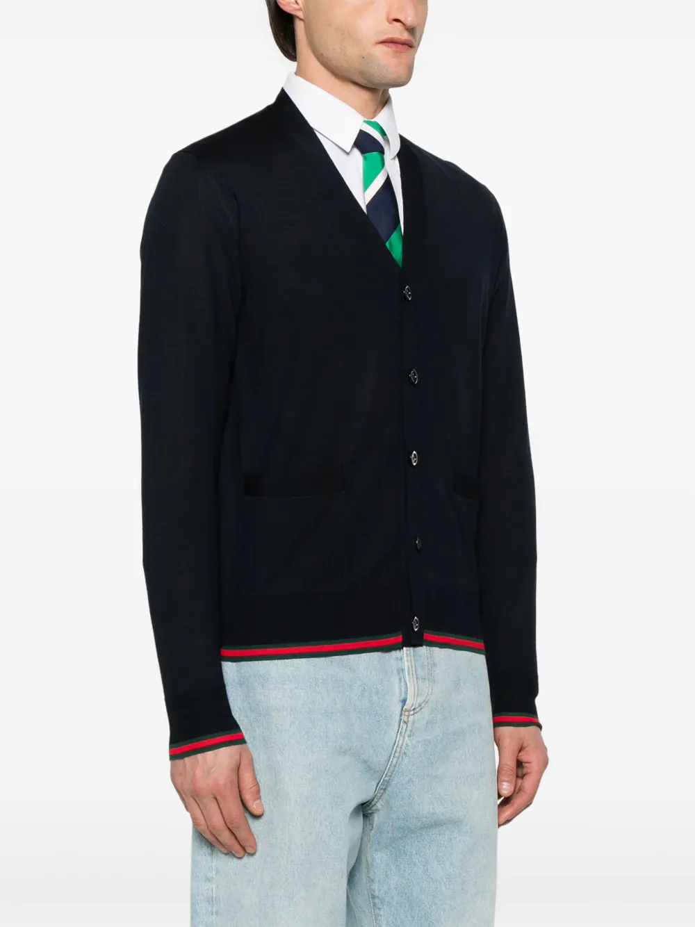 Gucci Wollen vest Blauw