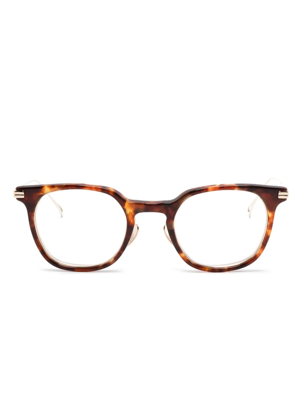 Kame Mannen lunettes de vue à monture pantos | marron | Image 1
