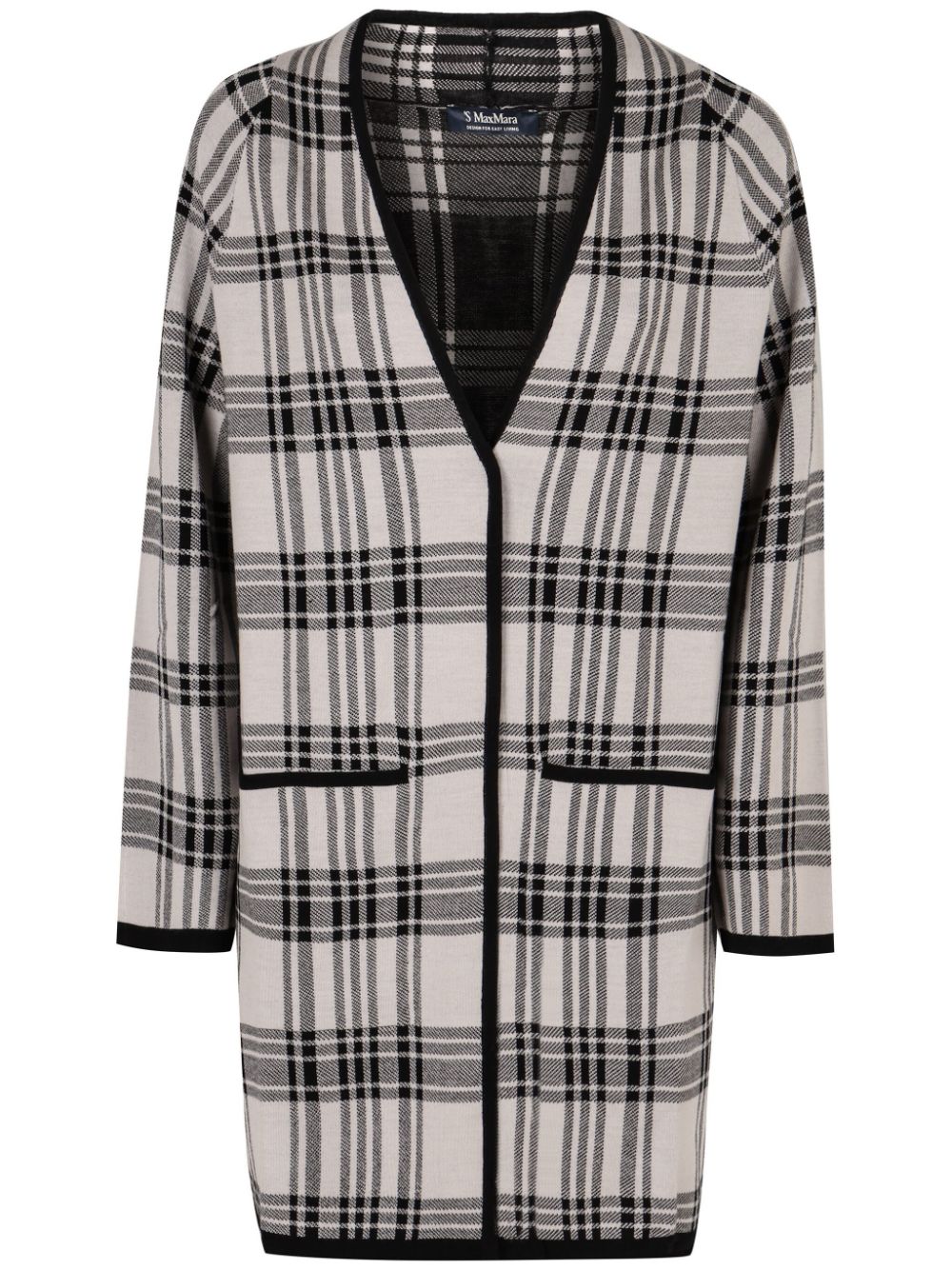 'S Max Mara Destino cardi-coat - Neutrals