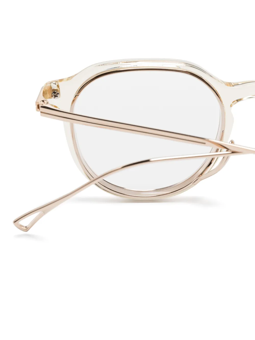 KAME MANNEN PANTOS-FRAME GLASSES
