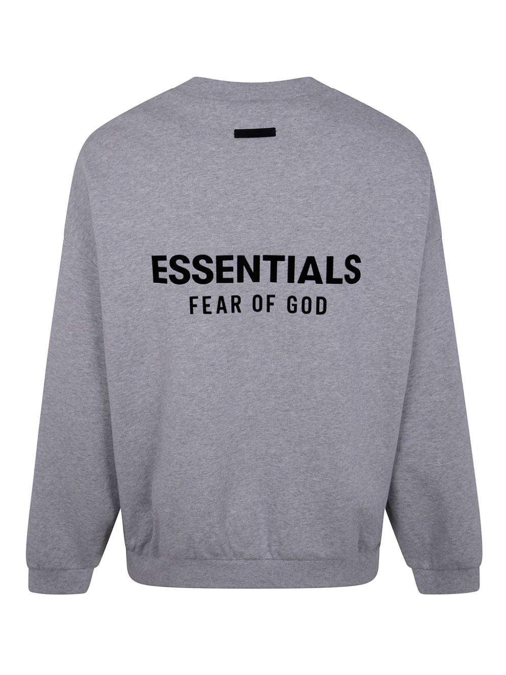 FEAR OF GOD ESSENTIALS raised-logo sweatshirt - Grijs