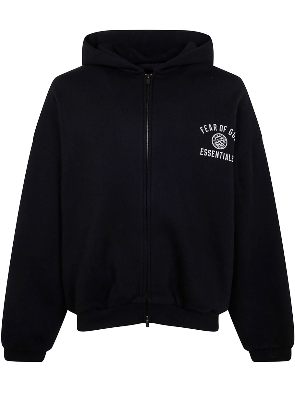 FEAR OF GOD ESSENTIALS Hoodie met logoprint Zwart