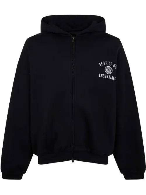Hoodie à logo imprimé - FEAR OF GOD ESSENTIALS - Modalova