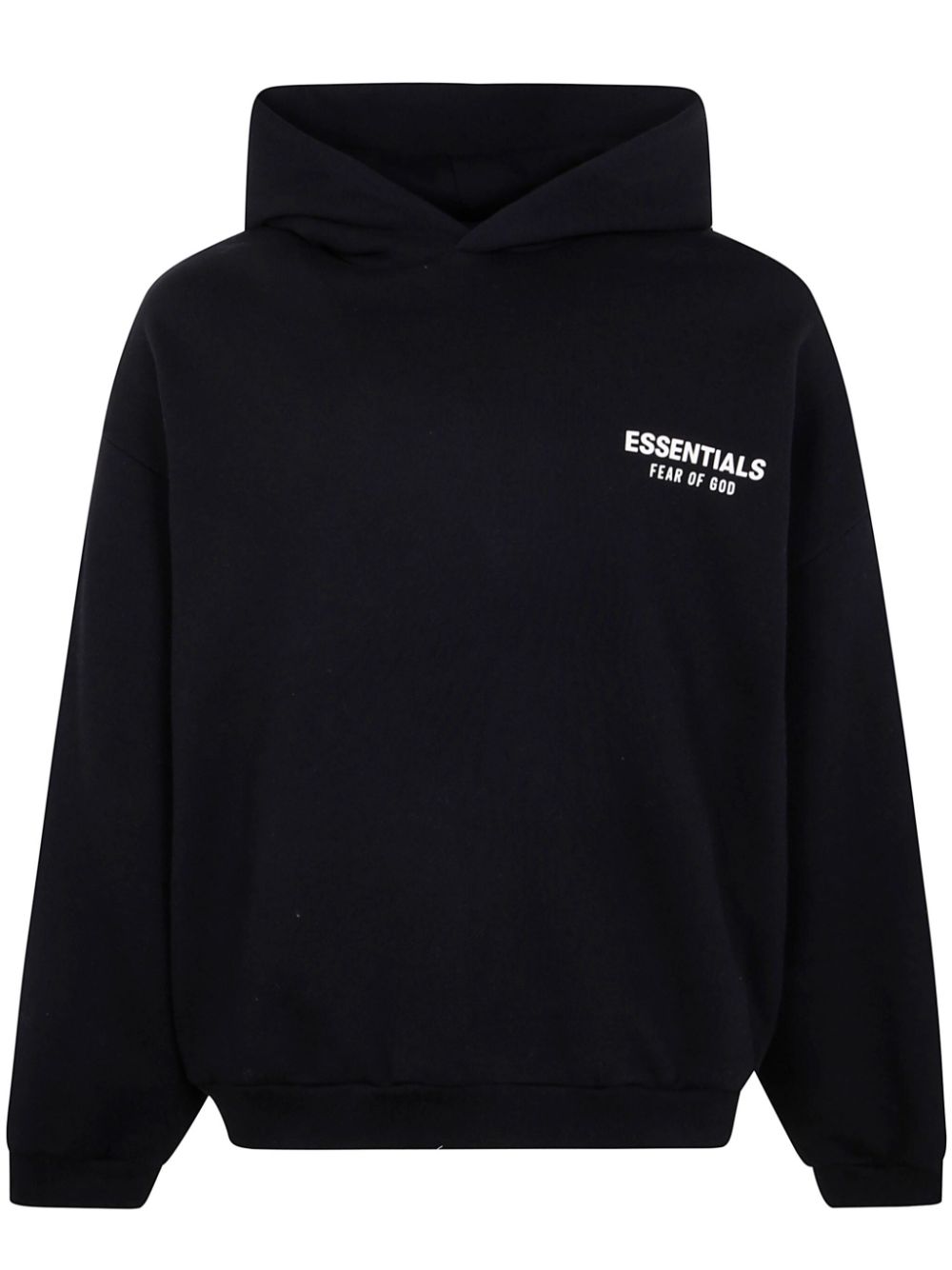 FEAR OF GOD ESSENTIALS Hoodie met logoprint Zwart