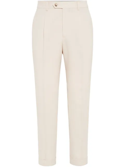 Brunello Cucinelli pantalones con pinzas