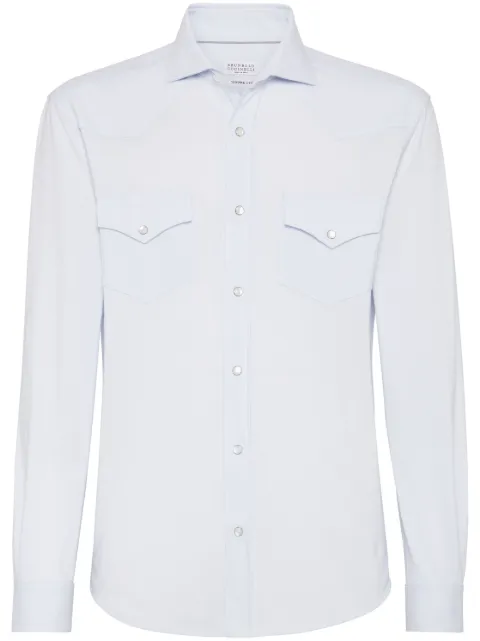 Brunello Cucinelli piqué shirt 