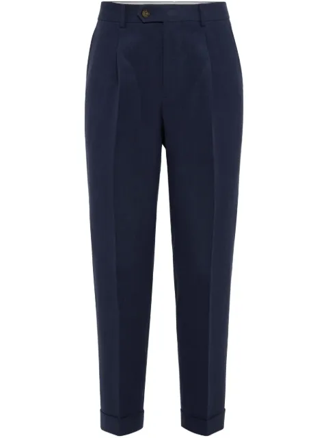 Brunello Cucinelli pantalones rectos