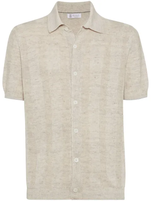 Brunello Cucinelli classic collar shirt 