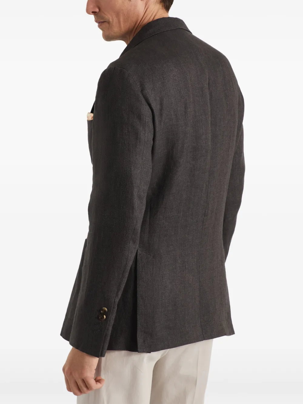 BRUNELLO CUCINELLI DOUBLE BREASTED BLAZER