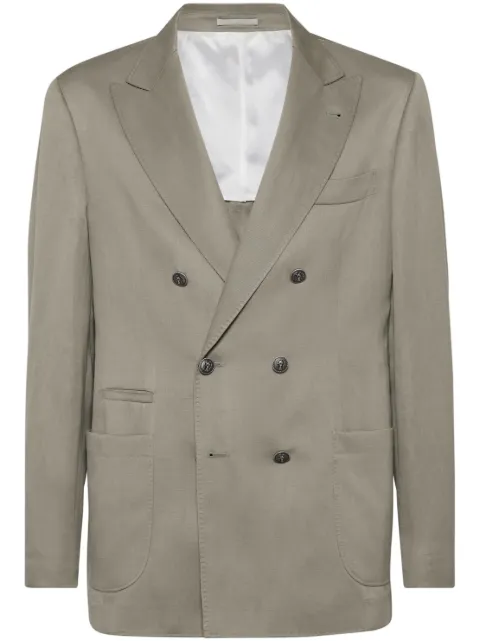Brunello Cucinelli unconstructed blazer 