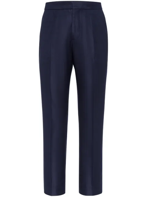 Brunello Cucinelli pleat-detail tuxedo trousers