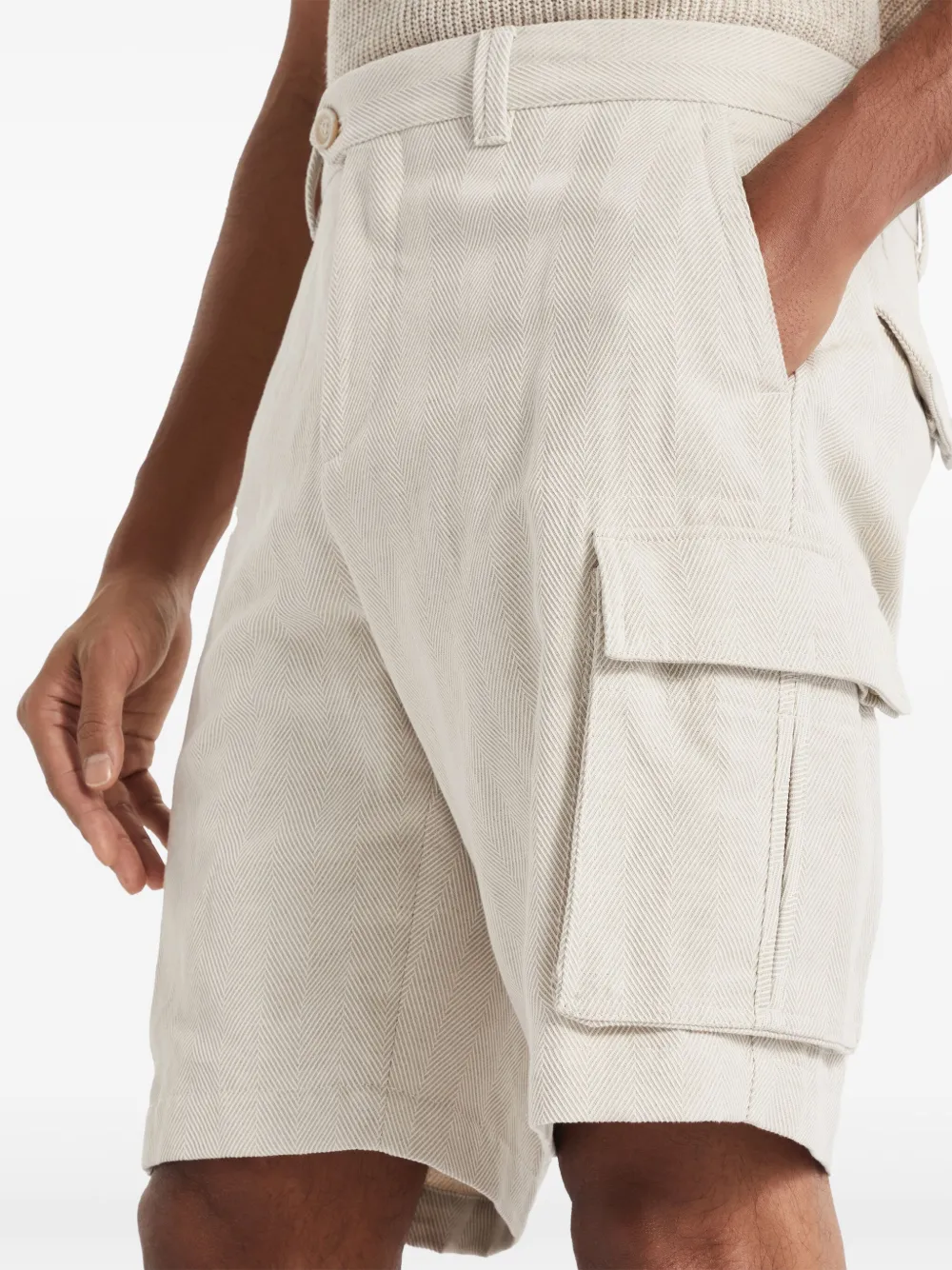 Brunello Cucinelli Cargo shorts Beige