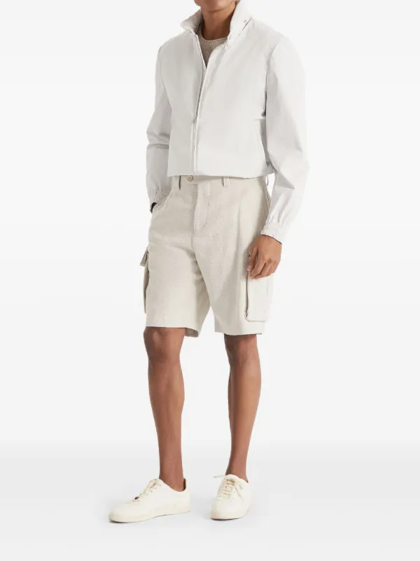 【関税・送料無料】BRUNELLO CUCINELLI ウエストポーチ Brunello Cucinelli Cargo Shorts | Neutrals | FARFETCH