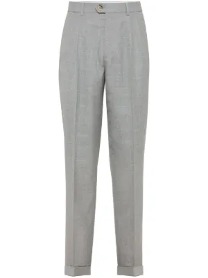 BRUNELLO CUCINELLI ブルネロクチネリ センタープレス パンツ メンズ パンツ＆バミューダショートパンツ | Brunello Cucinelli