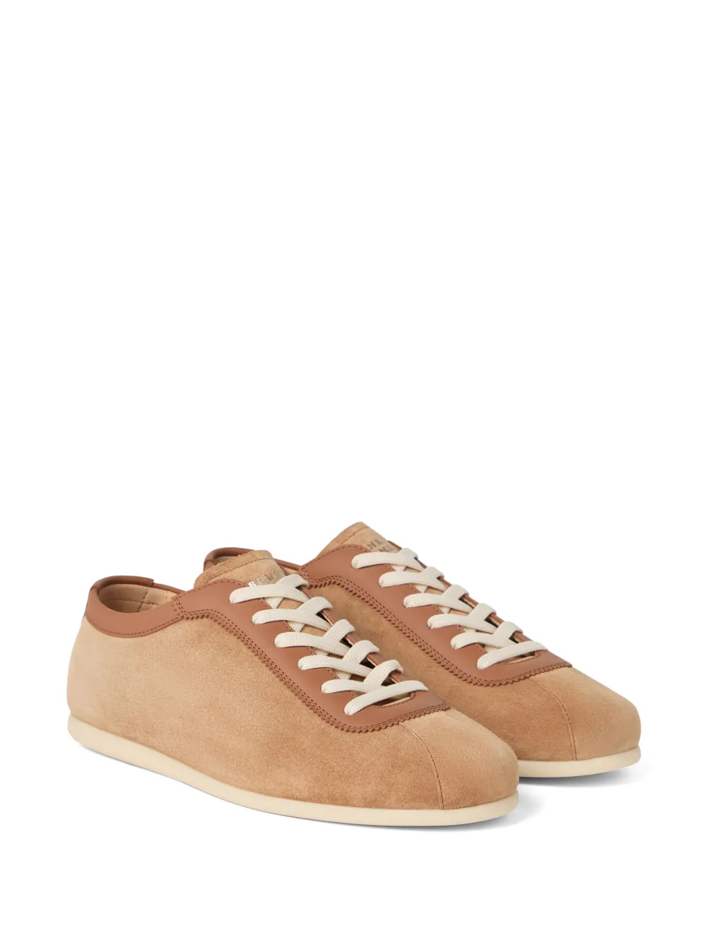 Brunello Cucinelli Leren sneakers - Bruin