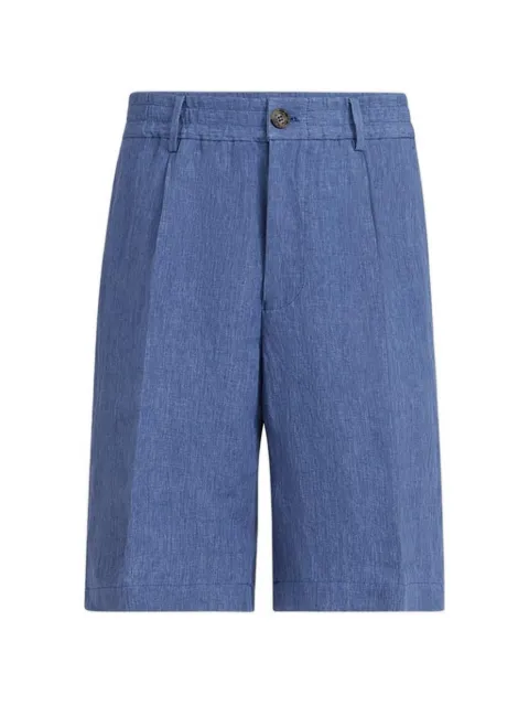 Brunello Cucinelli linen Bermuda shorts