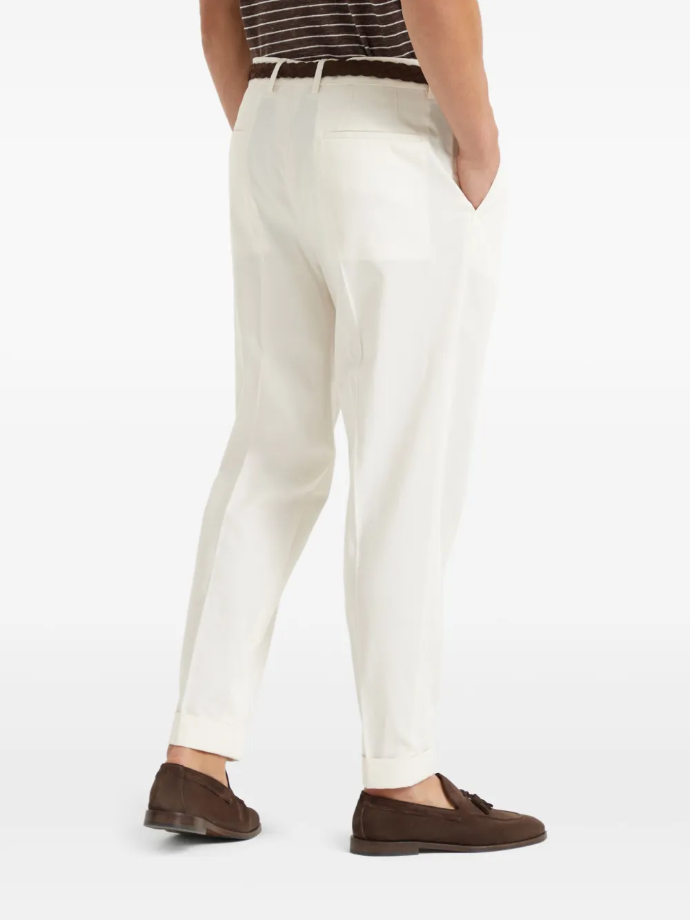 Brunello Cucinelli Plooibroek Wit