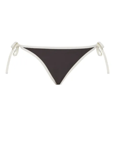 Brunello Cucinelli bikini bottom con ribete en contraste