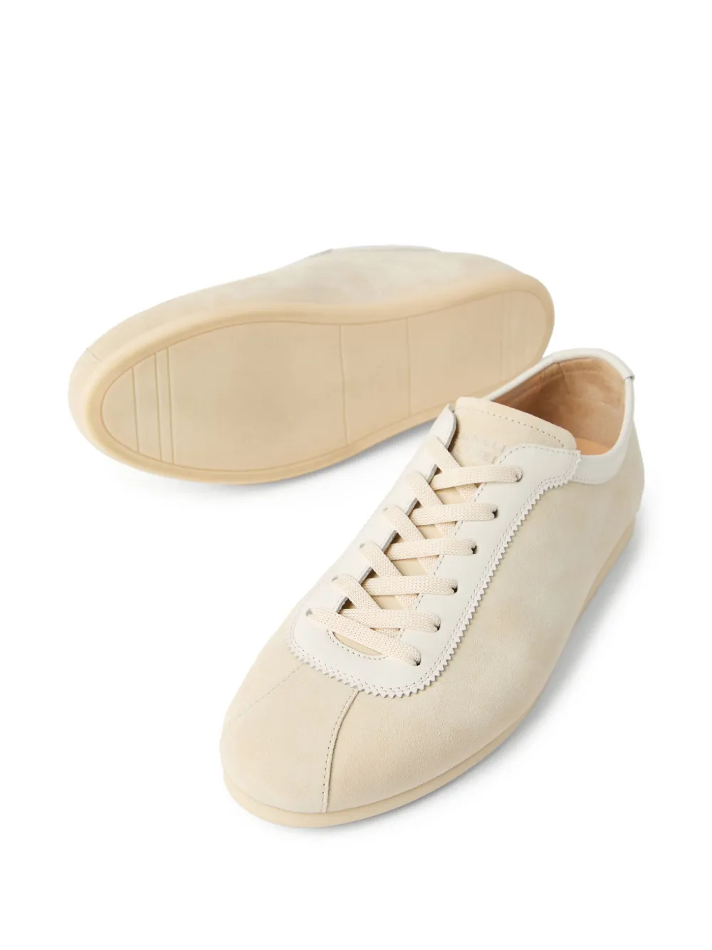 Brunello Cucinelli suede sneakers Neutrals