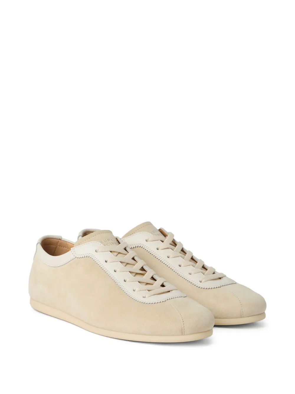 Brunello Cucinelli Suède sneakers - Beige