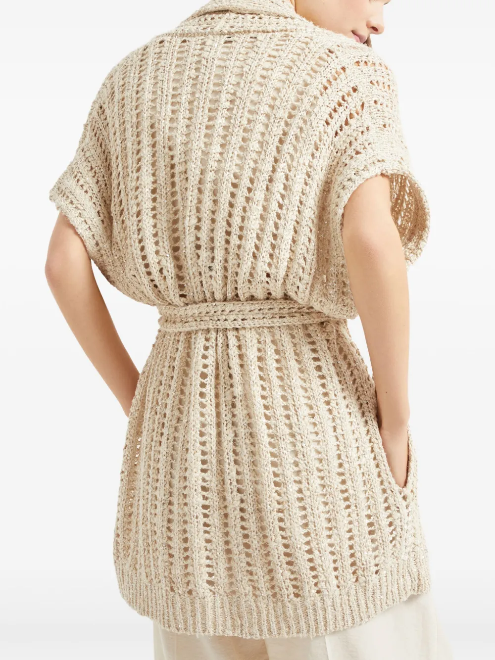 Brunello Cucinelli Dazzling vest Beige