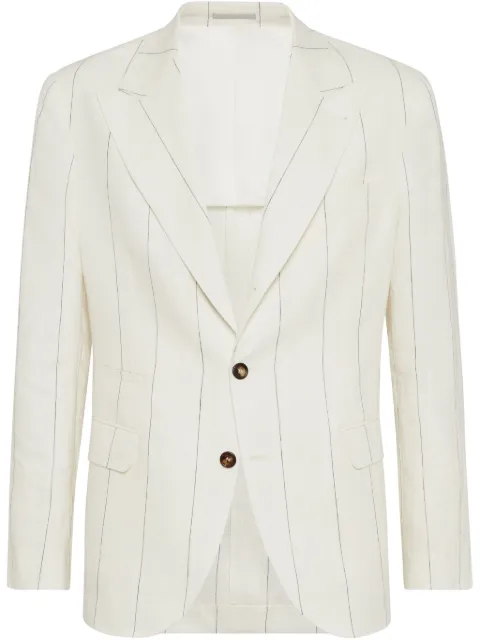 Brunello Cucinelli striped blazer