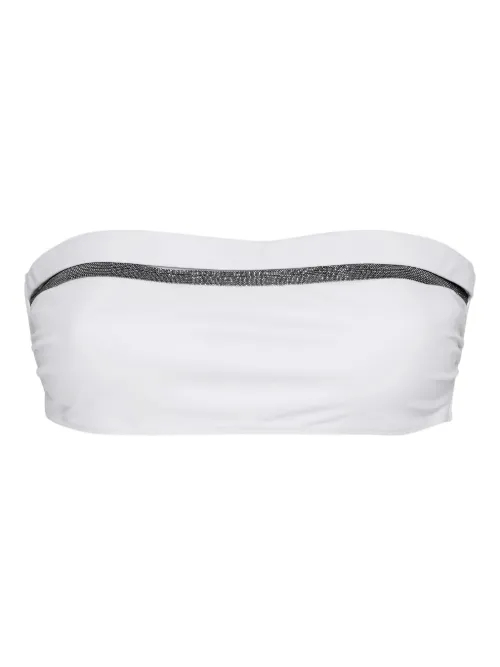 Haut de bikini à ornements métalliques - Brunello Cucinelli - Modalova