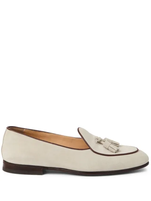 Brunello Cucinelli loafers i mocka