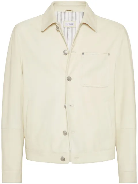 Brunello Cucinelli sobrecamisa manga larga