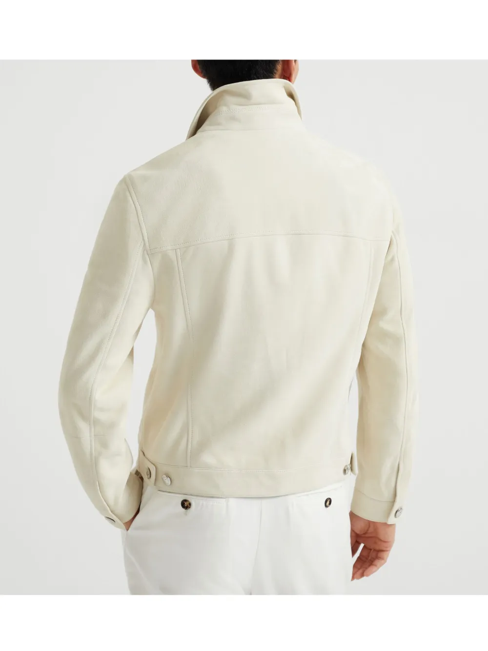 Brunello Cucinelli Suède shirtjack Beige