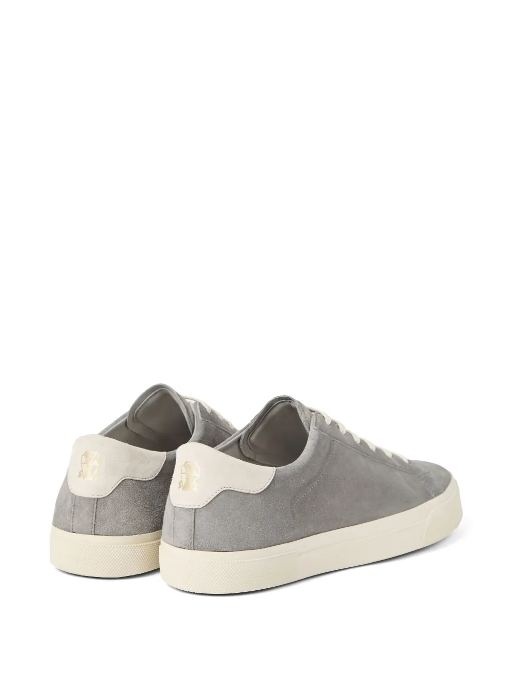 Brunello Cucinelli Suède sneakers Grijs