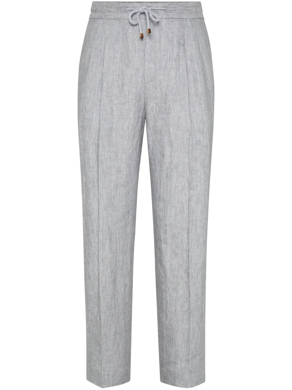 Brunello Cucinelli drawstring trousers | Grey | Image 1
