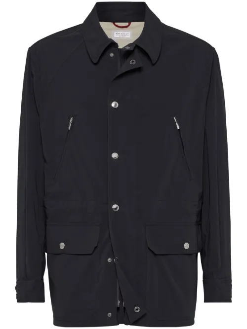 Parka en coton imperméable - Brunello Cucinelli - Modalova